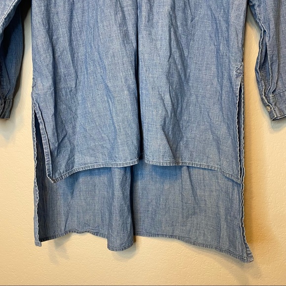 MARC BY MARC JACOBS faded blue chambray oversized Icon shirt M - Picture 6 of 13